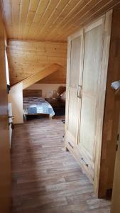 Postel nebo postele na pokoji v ubytování Gästehaus Sproß