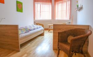 Postel nebo postele na pokoji v ubytování Apartment Nepomuk