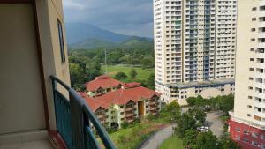 a view of a city from a balcony of a building at Famosa D Savoy 3-Bedroom Condo in Alor Gajah in Melaka