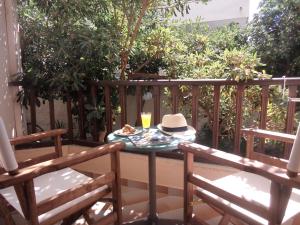 Балкон или терраса в Galini Hotel