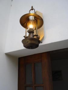 サブゲイロにあるCasa da Avó Teresinhaの天井の灯り