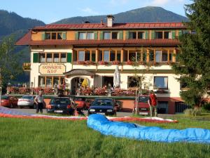 Widok na góry z tego hotelu