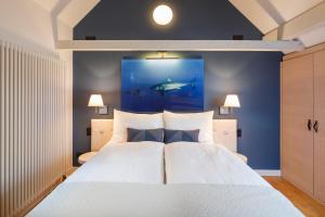 Voodi või voodid majutusasutuse Hotel Seehof toas