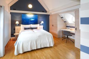 Voodi või voodid majutusasutuse Hotel Seehof toas
