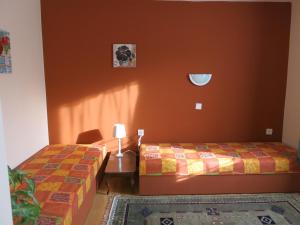 Postel nebo postele na pokoji v ubytování Apartmány Sedmikráska