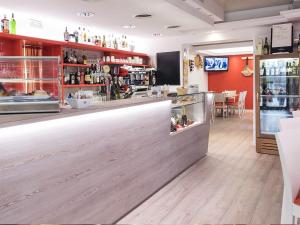 Lounge nebo bar v ubytování Affittacamere Prosciutti Picaron