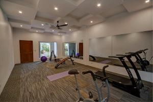 Fitness centrum a/nebo fitness zařízení v ubytování Tanei Angkor Resort and Spa