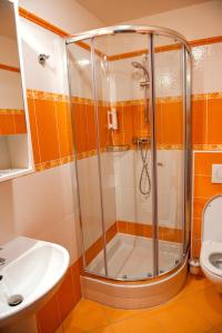 A bathroom at Hotel Club