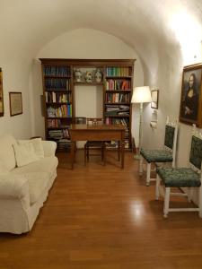 Biblioteca en el bed & breakfast