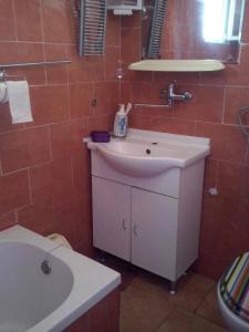Koupelna v ubytování Apartment Ma're