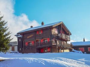 Chalet Alphütte om vinteren