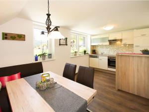Kuchyň nebo kuchyňský kout v ubytování Ferienhaus Pichler