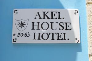 Certifikát, hodnocení, plakát nebo jiný dokument vystavený v ubytování Akel House Hotel