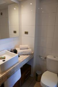 Vonios kambarys apgyvendinimo įstaigoje Apartamentos Cordova Savini