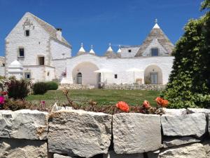 Zahrada ubytování Masseria Serralta