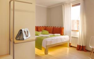 Postel nebo postele na pokoji v ubytování Boutique Hotel Avlabar