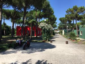 Vonkajšia záhrada v ubytovaní Villaggio Mithos