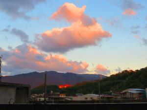 山景或在住宿加早餐旅馆看到的山景