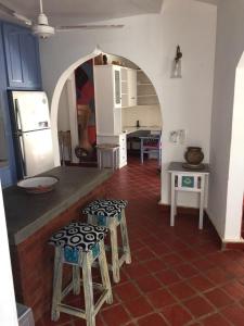 Η κουζίνα ή μικρή κουζίνα στο Wildebeest 2 Bedroom Apartment