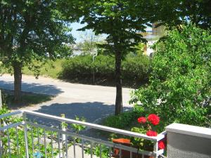 A garden outside Villa Lauda B&B