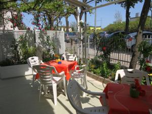 A balcony or terrace at Villa Lauda B&B