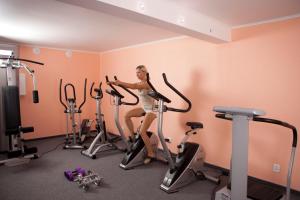 Fitnesscentret og/eller fitnessfaciliteterne på Europa Spa