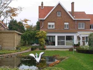 Zahrada ubytování B&B House Caesekin