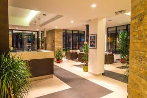 The lobby or reception area at Hotel Drinska lasta
