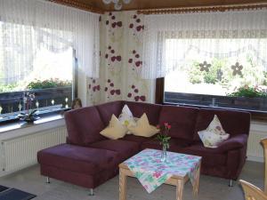 Posezení v ubytování Gästehaus Cornelia
