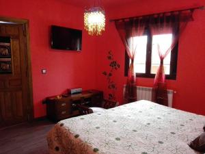 A bed or beds in a room at Nature Love
