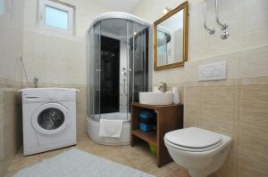 Koupelna v ubytování Apartments Spas