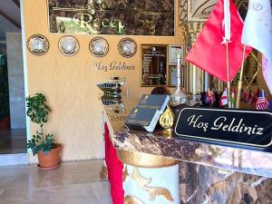 Certifikát, hodnocení, plakát nebo jiný dokument vystavený v ubytování Grand Ezel Hotel