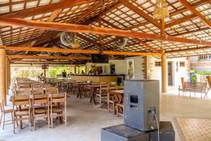 Restaurace v ubytování Quilombo Hotel Fazenda