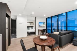 Χώρος καθιστικού στο District South Yarra