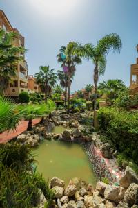 Vonkajšia záhrada v ubytovaní La Reserva de Marbella Penthouse