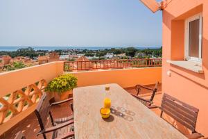 Balkón alebo terasa v ubytovaní La Reserva de Marbella Penthouse