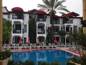 Бассейн в Mitos Apartments или поблизости