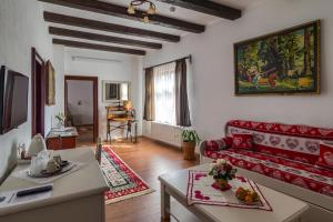 Posezení v ubytování Taschler Haus