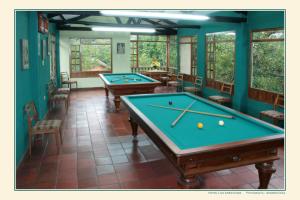 Biliár nebo kulečník v ubytování Hotel Campestre Los Arrayanes