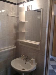 Koupelna v ubytování Apartments Bianki