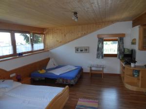 Ένα ή περισσότερα κρεβάτια σε δωμάτιο στο Burggräflerhof