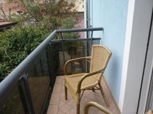 Balkón nebo terasa v ubytování Residence Costablu
