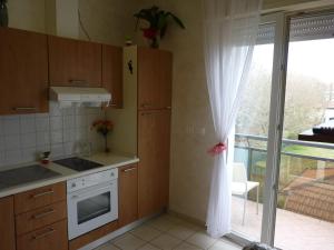Kuchyň nebo kuchyňský kout v ubytování Residence Costablu