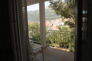 Balkón nebo terasa v ubytování Accommodation Drasko