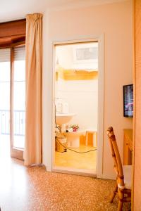 TV a/nebo společenská místnost v ubytování Hotel Horizonte