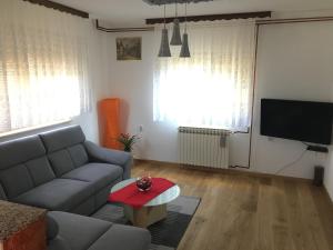 TV a/nebo společenská místnost v ubytování Apartments Marija