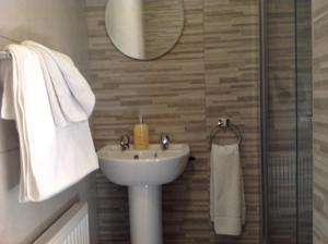 A bathroom at St. Catherines
