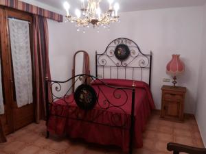 Katil atau katil-katil dalam bilik di Casa Rural Benede