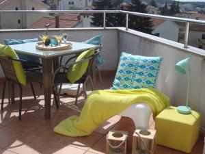 Balkón alebo terasa v ubytovaní Apartments Villa Holiday
