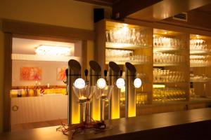 Majoituspaikan Gasthof Pöchhacker baari tai lounge-tila